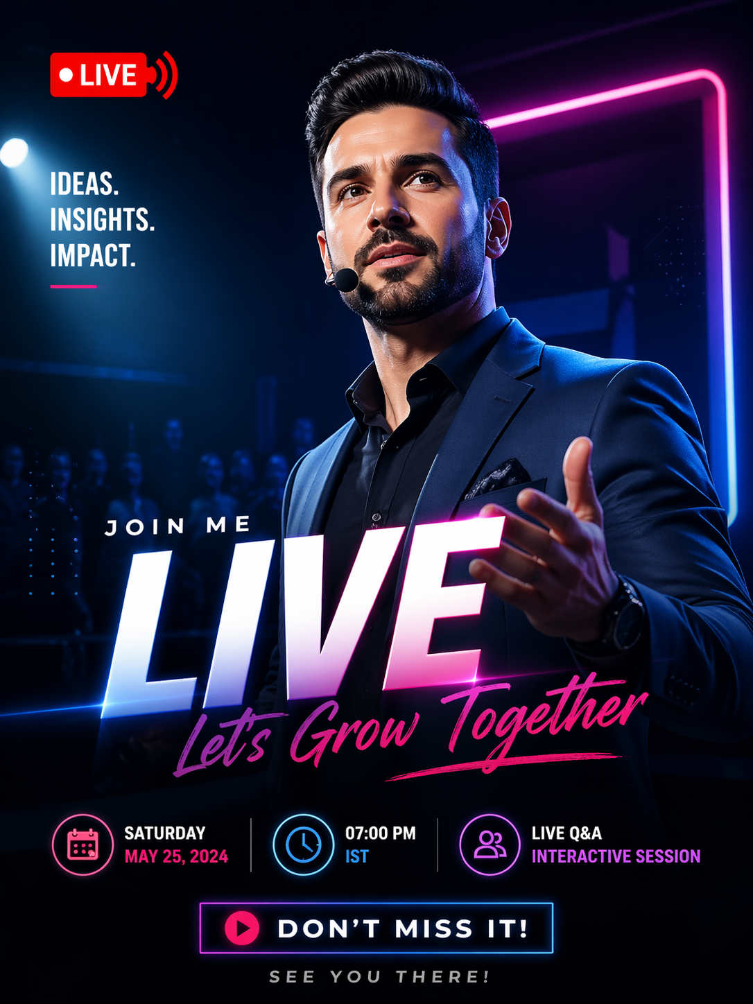 Live Poster